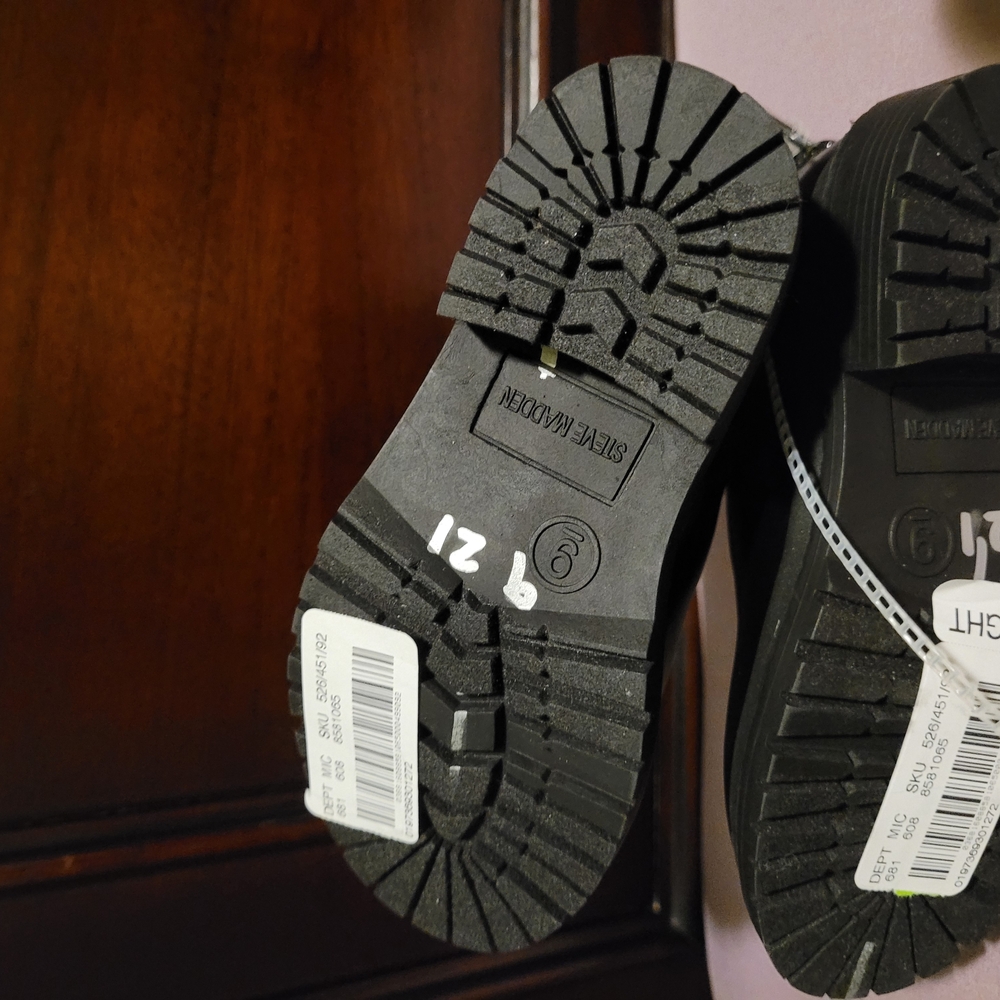 Kids Black Ankle Boots - Picture 6 of 6